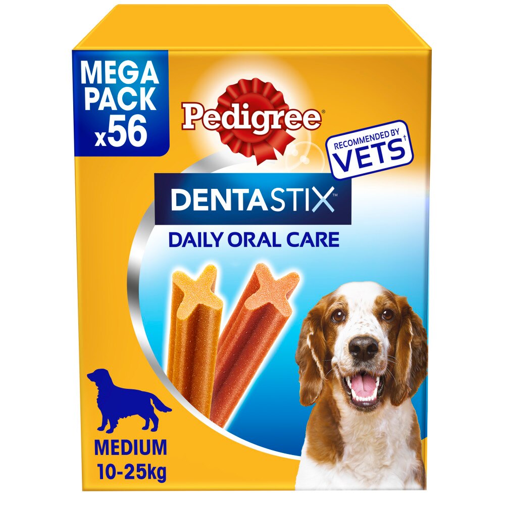 Pedigree Dentastix Medium Dog Treats - 56 Sticks